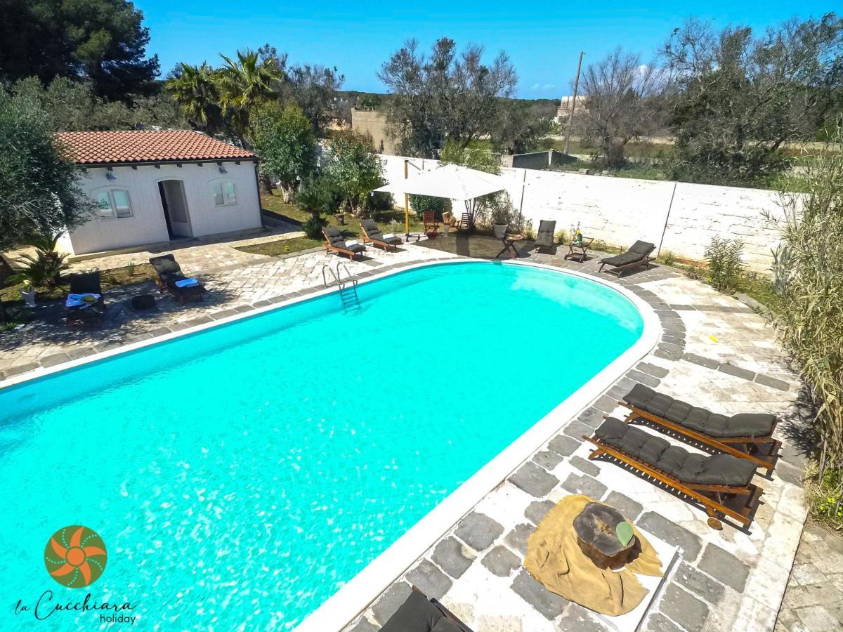 Dimora La Cucchiara - Pool - Garden - Parking In Porto Selvaggio Villa Santa Caterina  Dış mekan fotoğraf